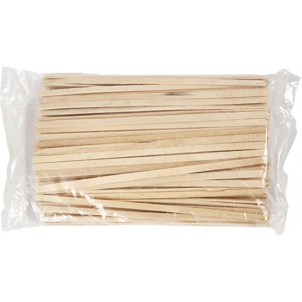 Ijslollystokjes - 19 cm x 6 mm - 200 st Ijslollystokjes - 19 cm x 6 mm - 200 st
