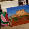 Klant imago Opgespannen canvas Katoen/polyester 280g - F4 - 24 x 33 cm