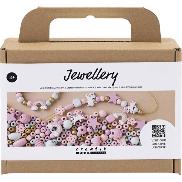 Mini DIY Mix-sieraden - pastelkleuren