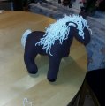 Klant imago Fleece poolvrij Donkerbruin - 150 cm