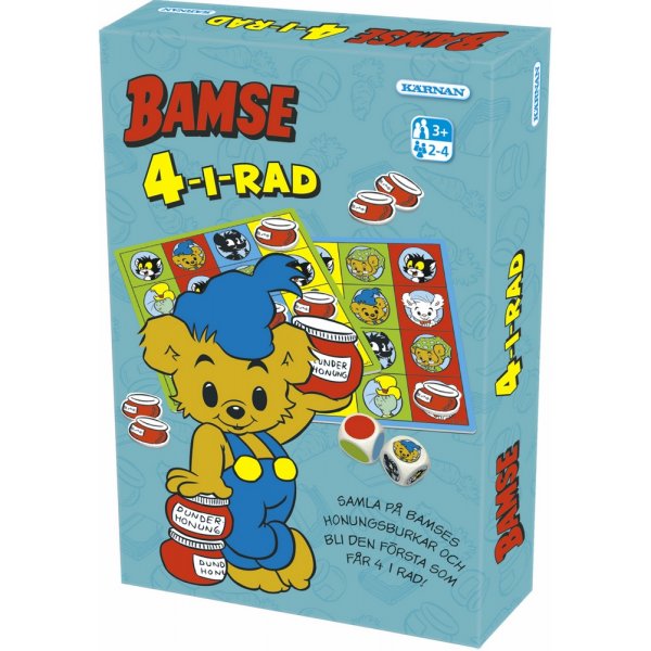 Teddybeer 4 op een rij