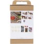 DIY Kit Kerstversiering - Kleurplaten