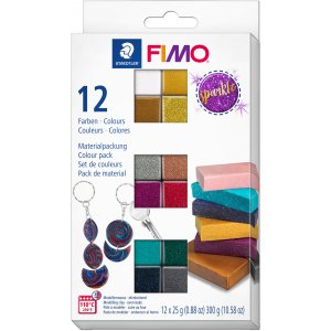 Fimo effectset met glittereffect