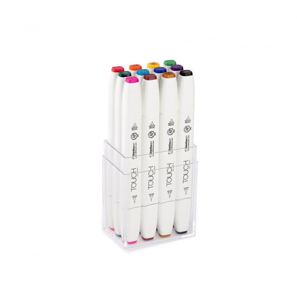Touch Twin Brush Marker 12st - Hoofdkleur