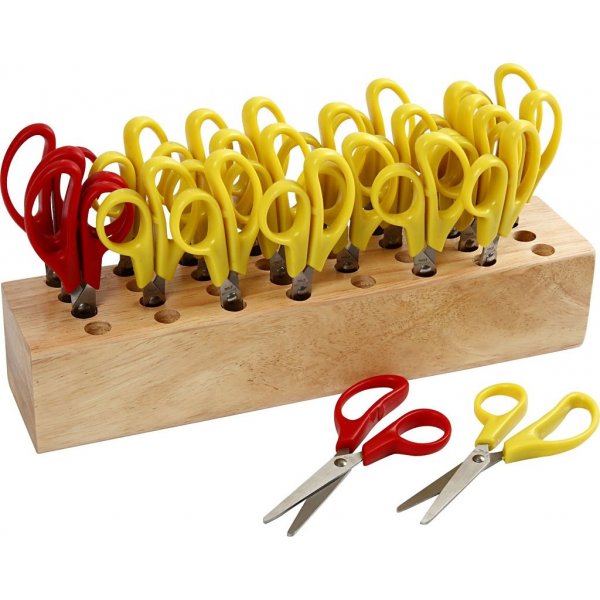 Kinderschaar - ronde punt - 12,5 cm - 24 st