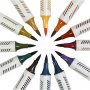 Schetsstiften - doffe kleuren - 12 st