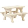 Kerstmanaccessoires - Tafel/bankset
