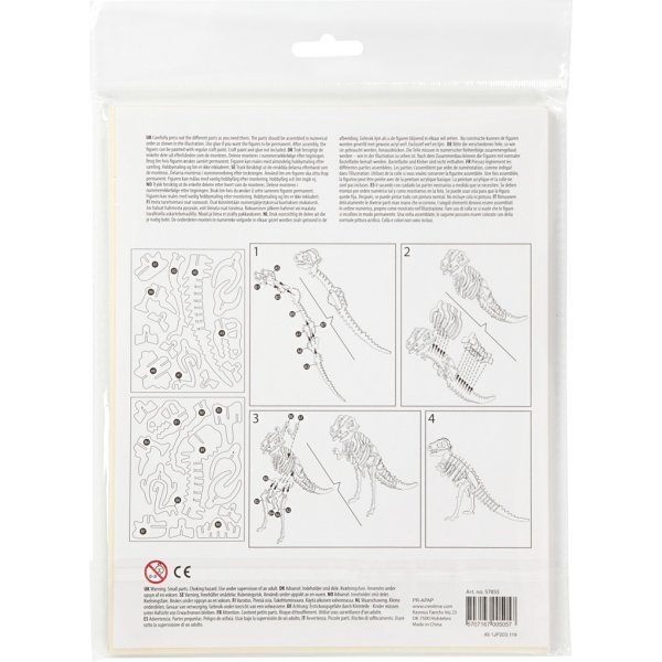 3D-bouwfiguur - Dinosaurus