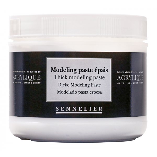 Acrylmedium Sennelier 500 Ml - Dikke modelleerpasta