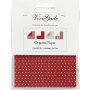 Origamipapier - rood/wit - 10 x 10 cm - 50 vellen