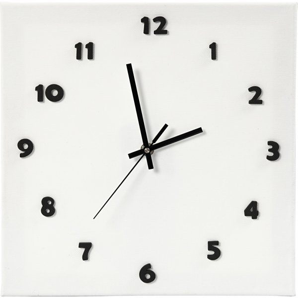 Uurwerk - 3 mm - zwart Uurwerk - 3 mm - zwart