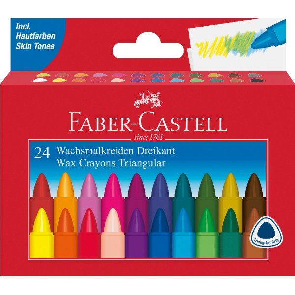 Kleurpotloden Recht - 24 kleuren