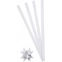 Sterstroken - wit - 4,5 cm - 100 stroken