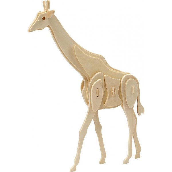 3D-bouwfiguur - giraffe