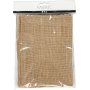 Jute zakjes - bruin - 15 x 20 cm - 4 st