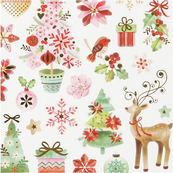 Stickers - romantische kerst Stickers - romantische kerst