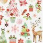 Stickers - romantische kerst