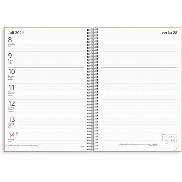Kalender 24/25 - De lerarenkalender horizontaal