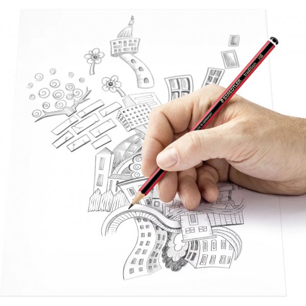 Traditiepotlood HB - 10 potloden Traditiepotlood HB - 10 potloden