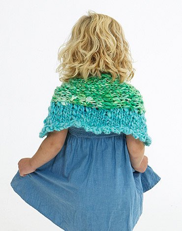 Breipatroon - Gebreide poncho en muts