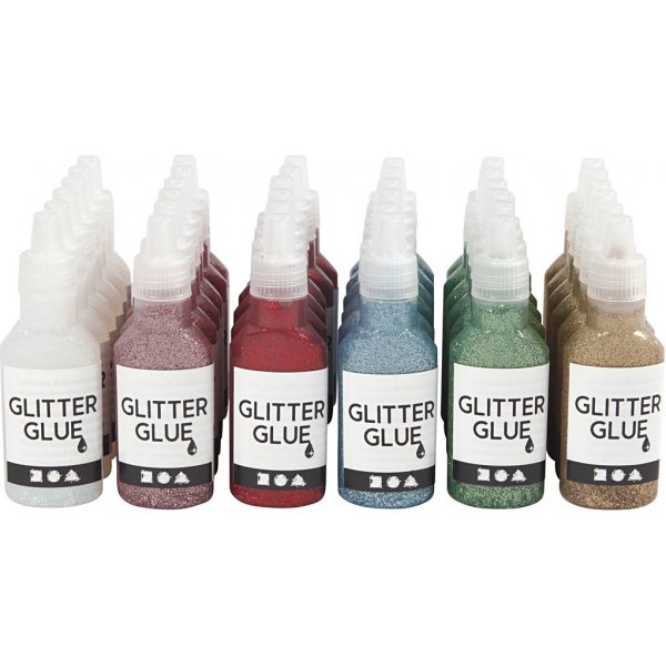 Glitterlijm - 36 x 25 ml Glitterlijm - 36 x 25 ml