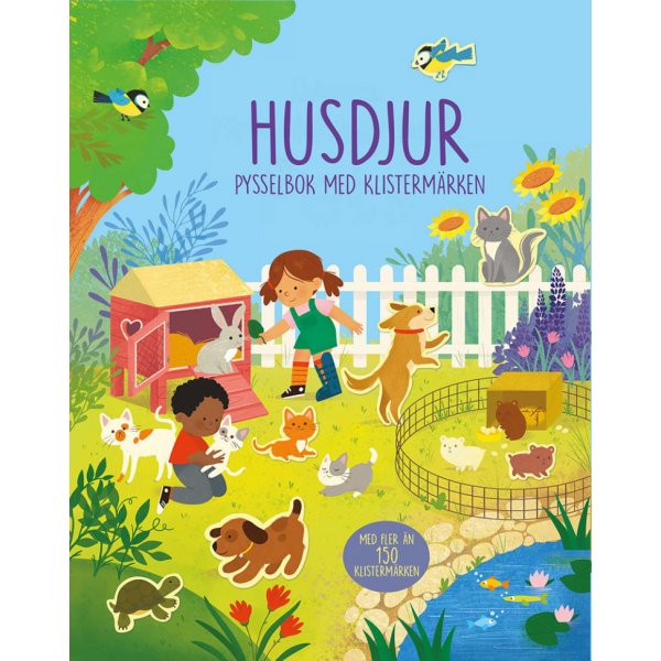 Huisdieren: knutselboek met stickers