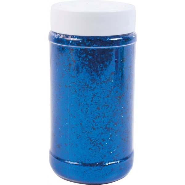 Glitterstrooisel grof blauw