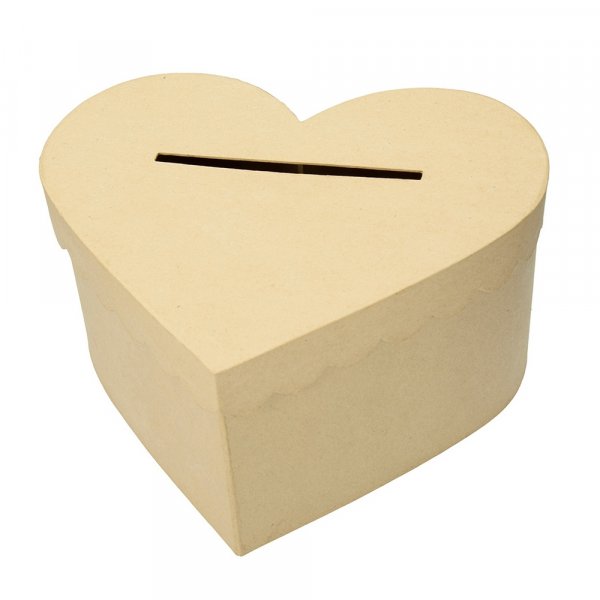 Bedankkaartendoosje Hart - 32x27x16 cm