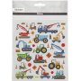 Stickers - werkvoertuigen