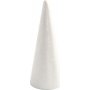 Piepschuim kegels - wit - 7 cm