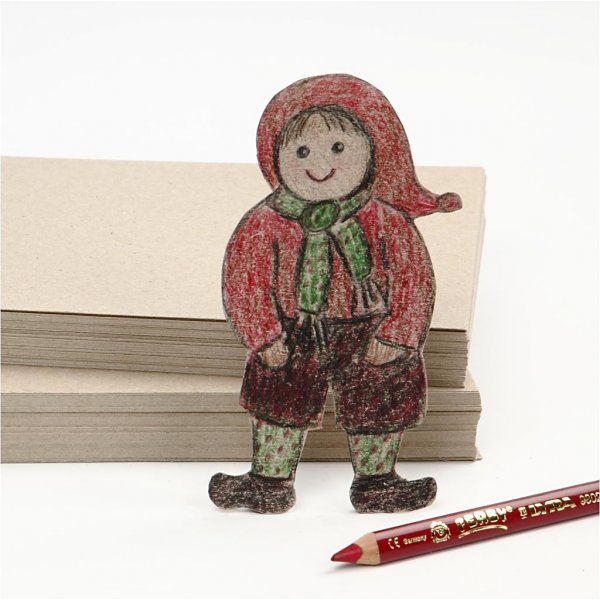 Gerecycled Karton - grijsbruin - A4 - 125 vellen Gerecycled Karton - grijsbruin - A4 - 125 vellen