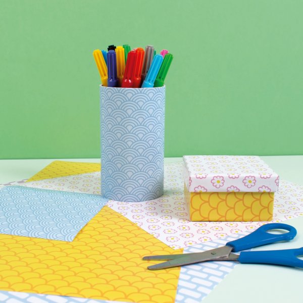 Designpapier zelfklevend - 25 vellen