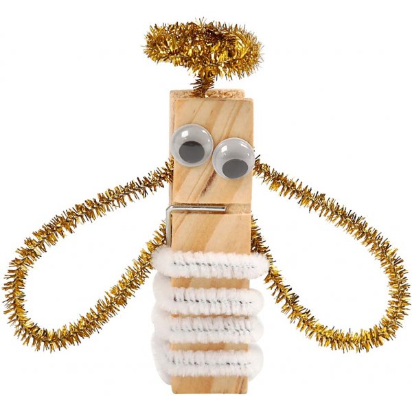 Plezier met klemmen en pijpenragers - gemengde kleuren