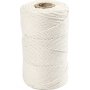 Macramgaren - gebroken wit - 2 mm - 198 m