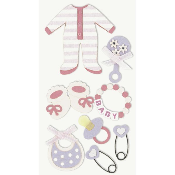 Stickermix - Baby - roze