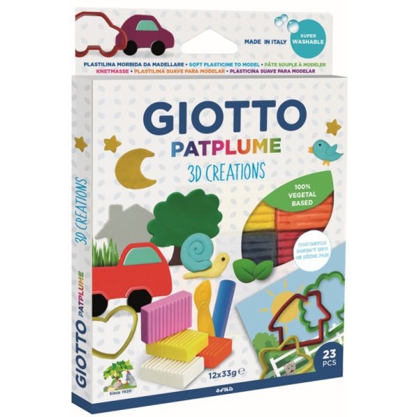 Het modelleren van deeg Giotto Patplume - 3D Creatie