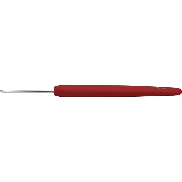 Haaknaald - rood - nr. 2