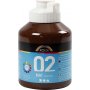 Schoolverf - Acryl - bruin - mat - 500 ml