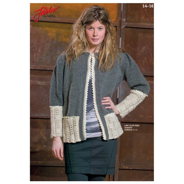 Breipatroon - Damesvest open