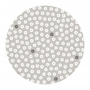 Kant-en-klaar tafelkleed van olieverfdoek, Dotti Earl Grey, rond, 160 cm Kant-en-klaar tafelkleed van olieverfdoek, Dotti Earl Grey, rond, 160 cm