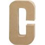 Kartonnen letter - C - 5 cm