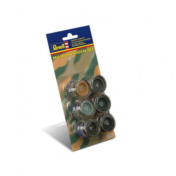 Hobbyverf - Revell - Emaille - Militaire verfset
