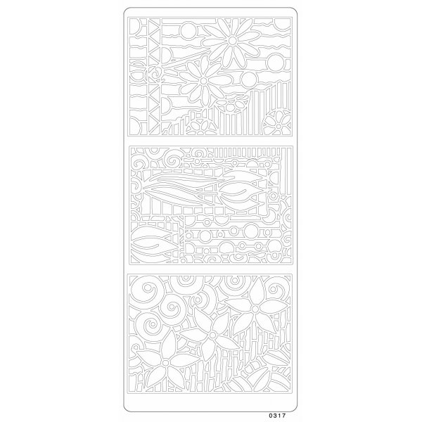 Peel-offs - Kaartpatroon 1