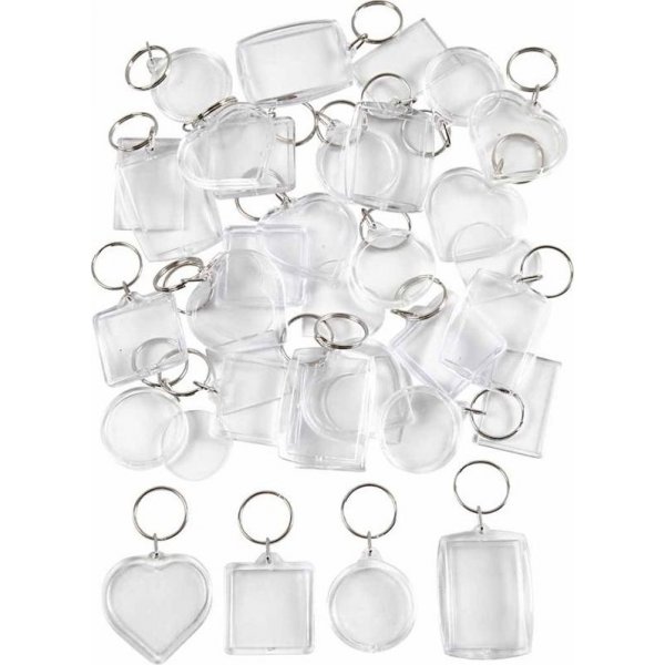 Sleutelhangers bedels - 100 st