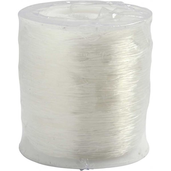 Elastisch sieradendraad - 0,8 mm - rond - 100 m