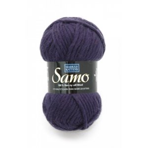 Samo garen - 50g - Donkerpaars (810) Samo garen - 50g - Donkerpaars (810)