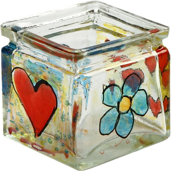 Knutselset - Kaarsenhouder met porseleinstift Knutselset - Kaarsenhouder met porseleinstift