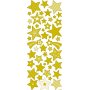 Stickers - goud - sterren - 10 x 24 cm