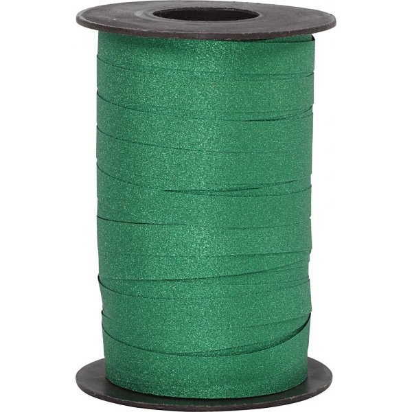 Cadeaukoord - groen - glitter - 100 m