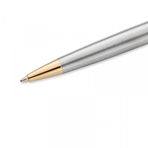 Balpen Waterman Hmisphre - Roestvrij staal Gouden Rand - Medium Blauw